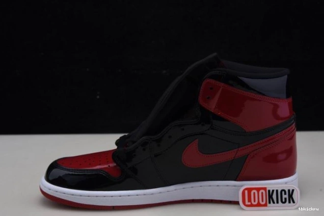 Rep TBkick Bred High Air Patent 555088-063 Jordan 1 OG 0721